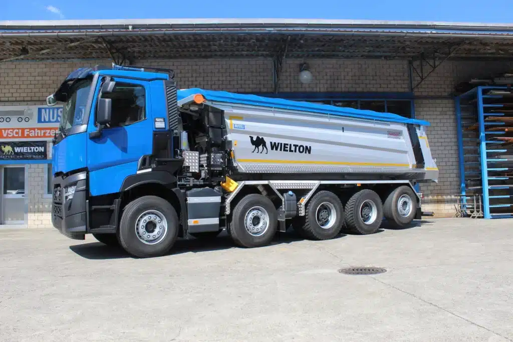 Nüssli Fahrzeugbau AG, 5 Achs Kipper WIELTON, Schweiz, Fahrzeugbau, Wechselsystem, HAWE