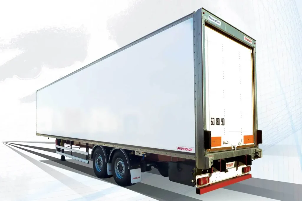 Fruehauf Schweiz, Nüssli Fahrzeugbau AG, Cityliner, Curtainsider, Kofferauflieger, Auflieger, Hebebühne