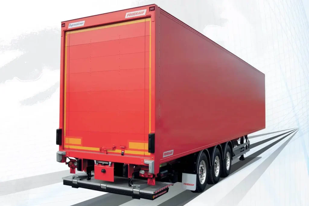 Fruehauf Schweiz, Nüssli Fahrzeugbau AG, Cityliner, Curtainsider, Kofferauflieger, Auflieger, Hebebühne