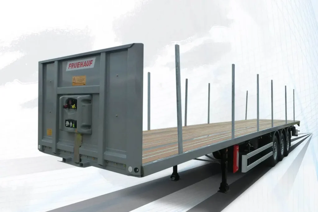 Fruehauf Schweiz, Nüssli Fahrzeugbau AG, Cityliner, Curtainsider, Kofferauflieger, Auflieger, Hebebühne