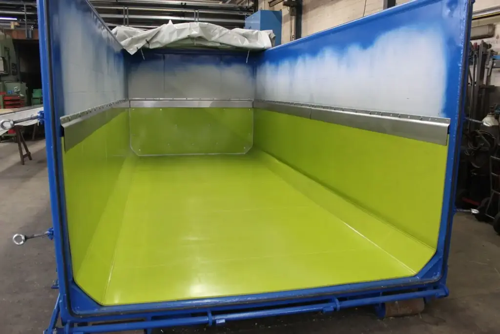 QuickSilver Muldenauskleidung Schweiz, Nüssli Fahrzeugbau AG