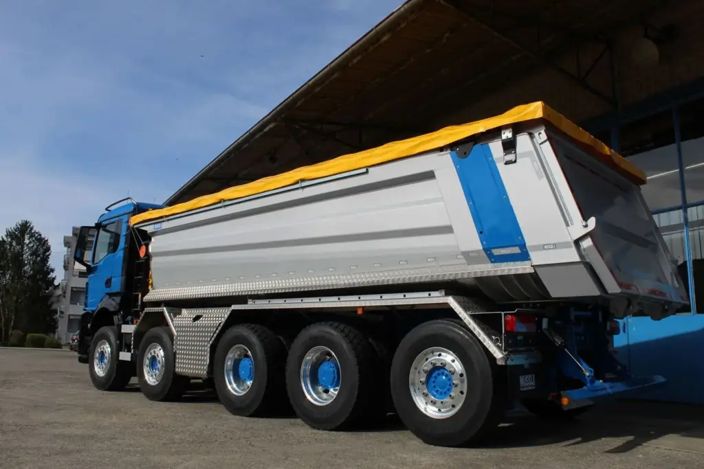 LKW Kipper Schweiz, Rückwärtskipper, Wielton, Fahrzeugbau, Hinterkipper