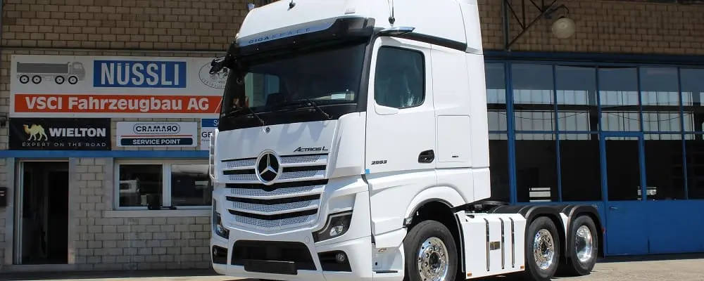 Mercedes Benz Trucks Schweiz, Actros L Custom Umbau, Fahrzeugbau Schweiz