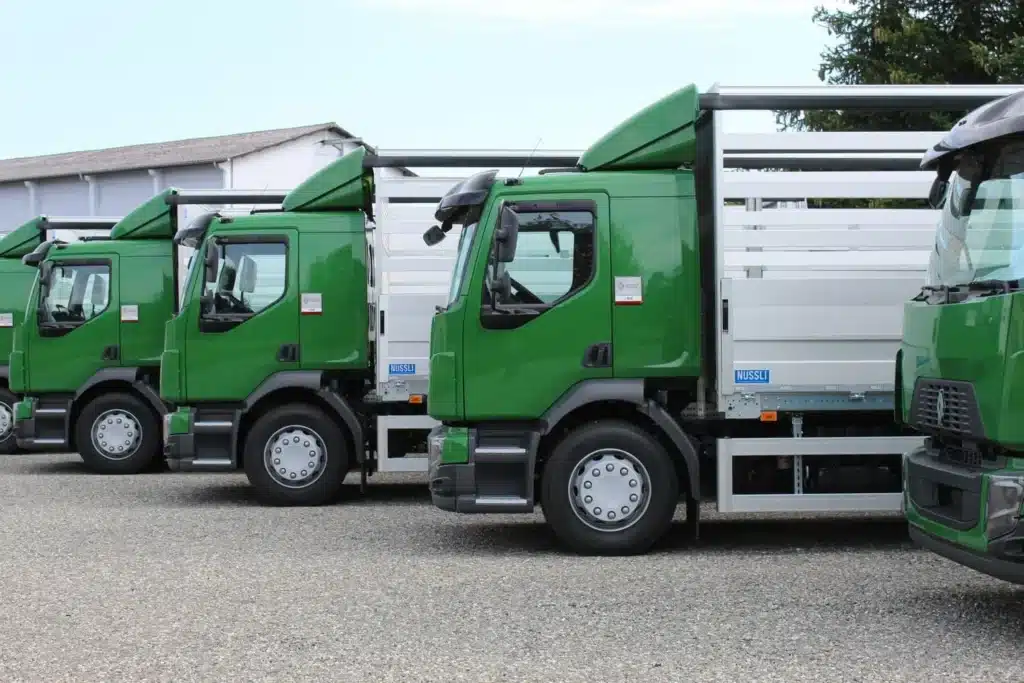 Renault D18 4x2 Schweiz, LKW Ladebrücke Schweiz, Fahrzeugbau Schweiz, Getränketransport