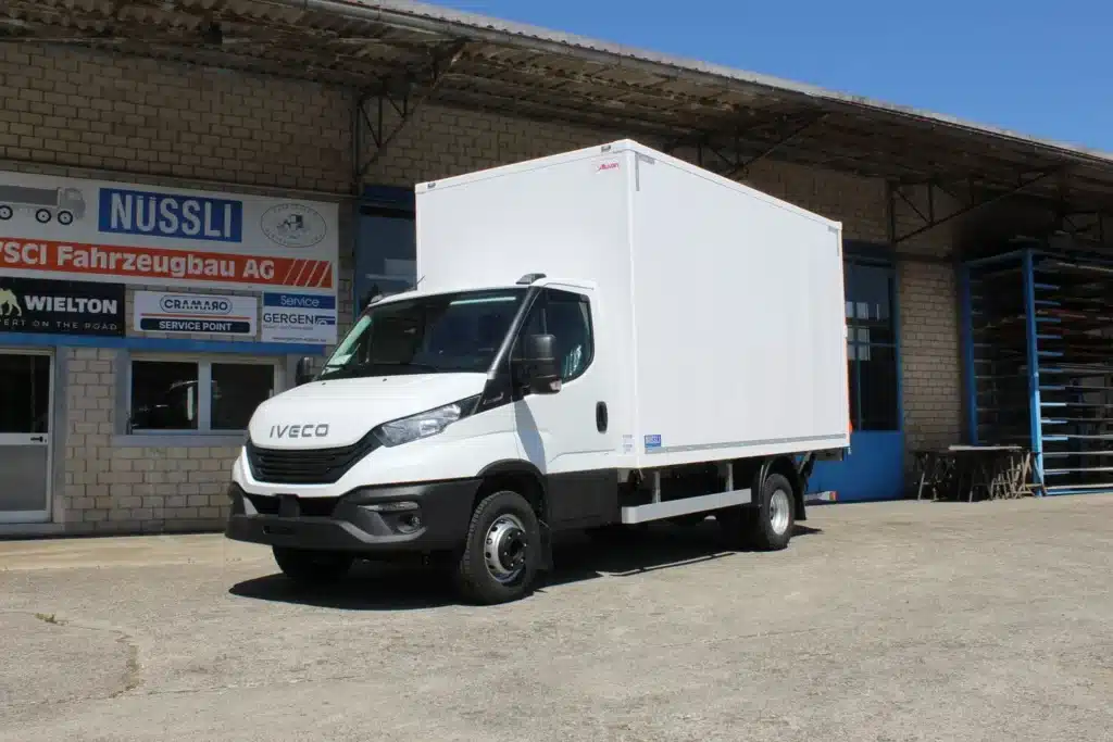 Iveco Daily, Umzugswagen, Transporter, Schweiz, Fahrzeugbau