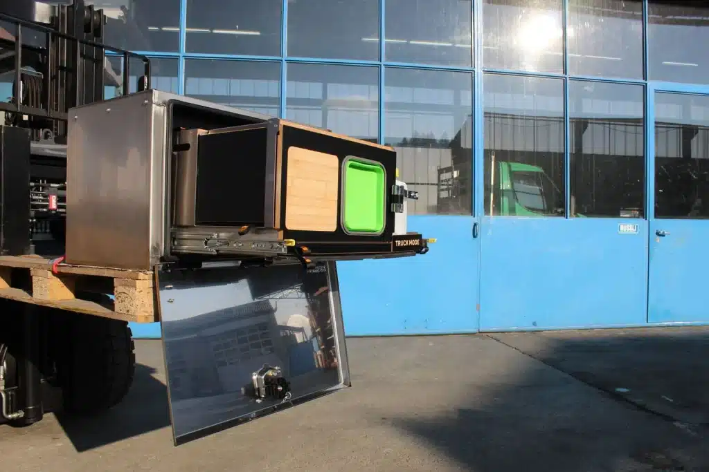 Mobile Küche für Camper, Expeditionsfahrzeug, LKW, Auflieger, Indoor und Outdoor
