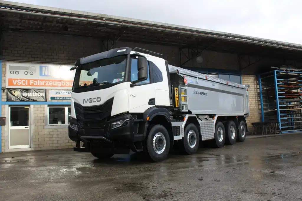 5-Achs Kipper mit Hardox 500 Tuf, Fahrzeugbau Schweiz