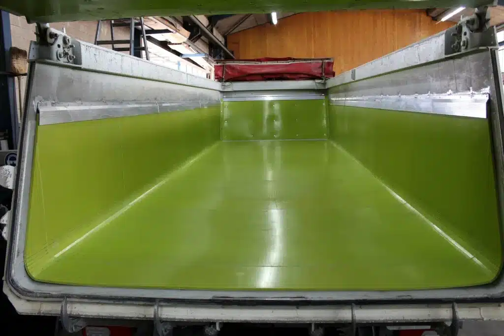 QuickSilver Muldenauskleidung, Schweiz, Fahrzeugbau, Fahrzeugbauer